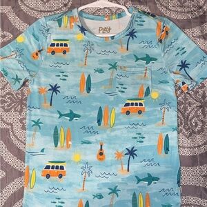 Little Sleepies Surf Life Pocket Tee
